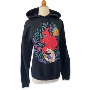 Disney The Little Mermaid Ariel Flounder And Sebastian Hoodie sweatshirt